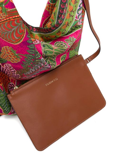 FARM Rio Scarf tote bag - Green