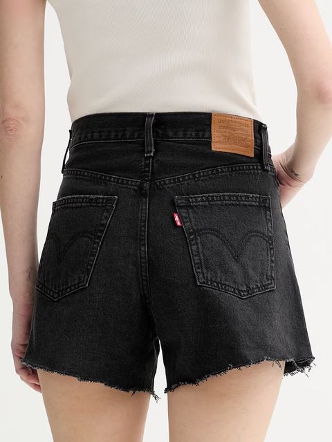 Levi's szorty jeansowe RIBCAGE A-LINE - zdjęcie produktu nr 2