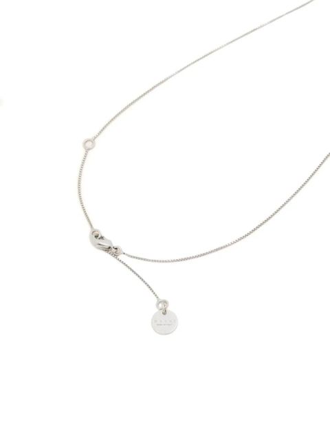 Marni crystal-pendant necklace - Silver - zdjęcie produktu nr 2