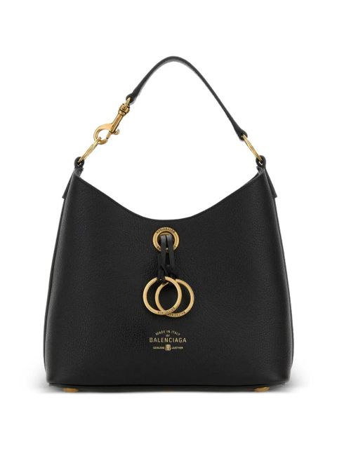 Balenciaga small Carrie Hobo leather tote bag - Black - zdjęcie produktu nr 1