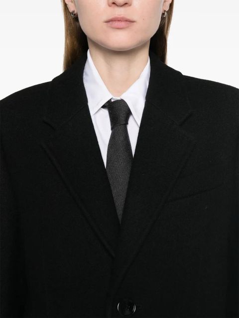 AMI Paris wool coat - Black