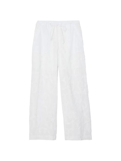 3.1 Phillip Lim floral trousers - White - zdjęcie produktu nr 1