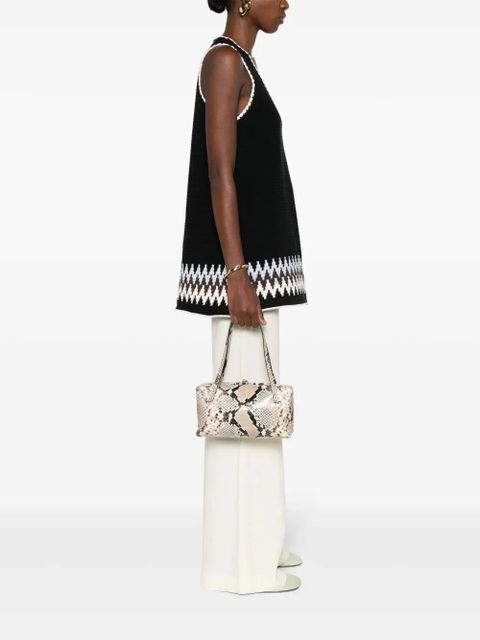 Jil Sander snakeskin-effect tote bag - Neutrals - zdjęcie produktu nr 2