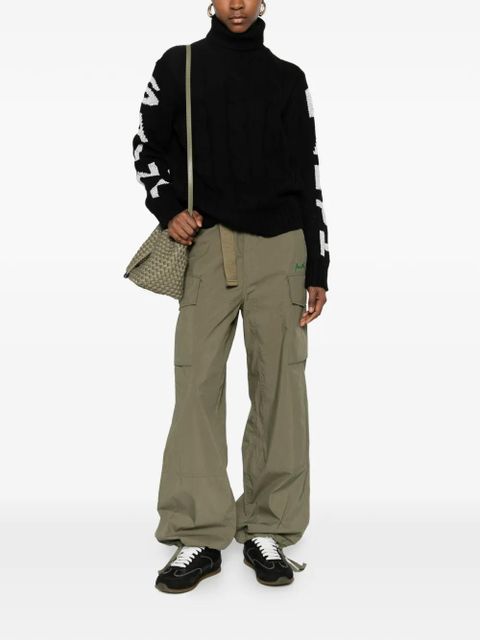 MC2 Saint Barth cable-knit sweater - Black - zdjęcie produktu nr 2