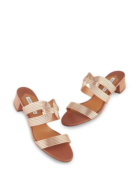 Aquazzura 35mm Escencia sandals - Pink