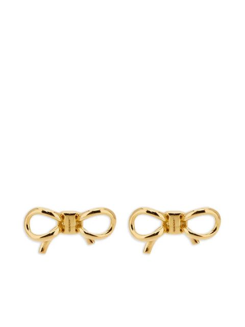 Ferragamo bow-stud earrings - Gold - zdjęcie produktu nr 1