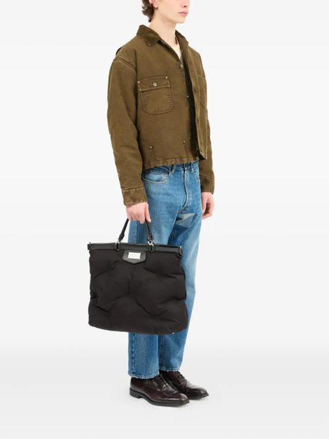 Maison Margiela Glam Slam quilted padded tote bag - Black - zdjęcie produktu nr 1