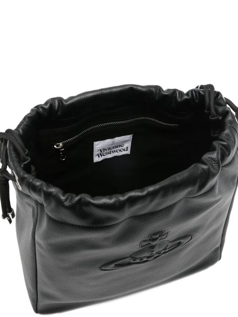 Vivienne Westwood Hilary orb-motif bucket bag - Black