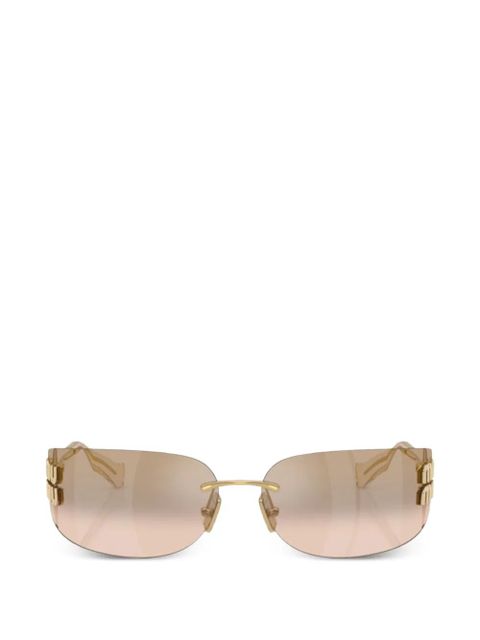 Miu Miu Eyewear Aube sunglasses - Gold - zdjęcie produktu nr 1