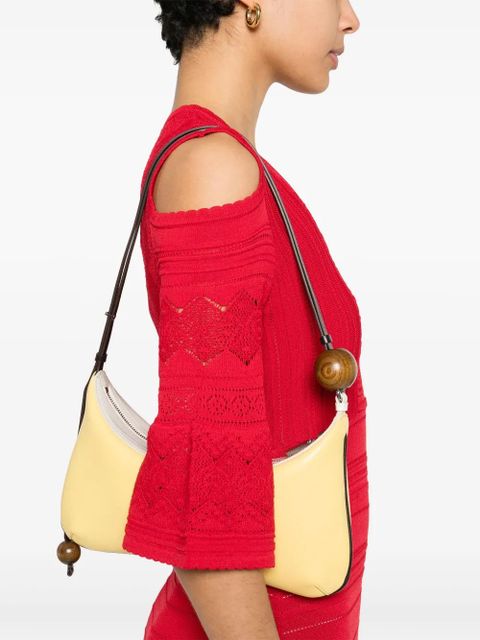 TWINSET punched-knit midi dress - Red