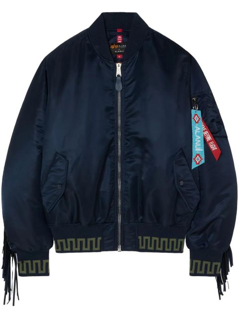 Alanui x Alpha Industries bomber jacket - Blue - zdjęcie produktu nr 1