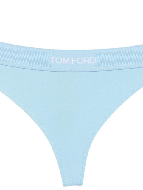 TOM FORD logo thong - Blue