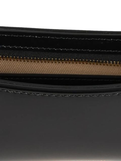 Jacquemus Bisou logo-detail shoulder bag - Black