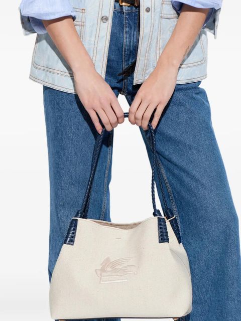ETRO medium Libra braided-handle tote bag - Neutrals - zdjęcie produktu nr 2