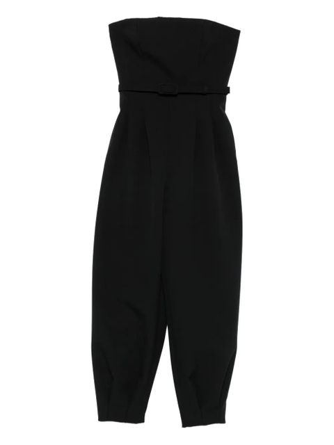 Max Mara strapless belted jumpsuit - Black - zdjęcie produktu nr 1