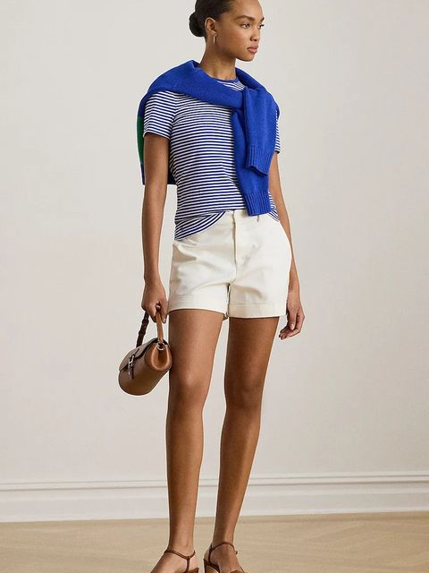 Lauren Ralph Lauren t-shirt damski kolor niebieski 200P03721 - zdjęcie produktu nr 2