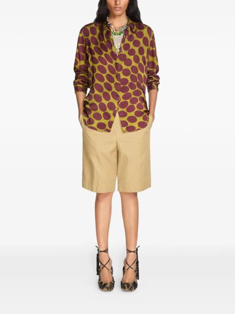 DRIES VAN NOTEN printed shirt - Neutrals - zdjęcie produktu nr 2