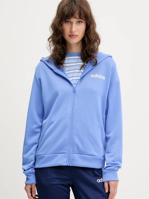 adidas dres Linear damski kolor niebieski JX0521