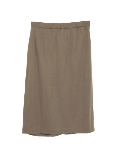 Yves Salomon knotted jersey skirt - Green - zdjęcie produktu nr 2