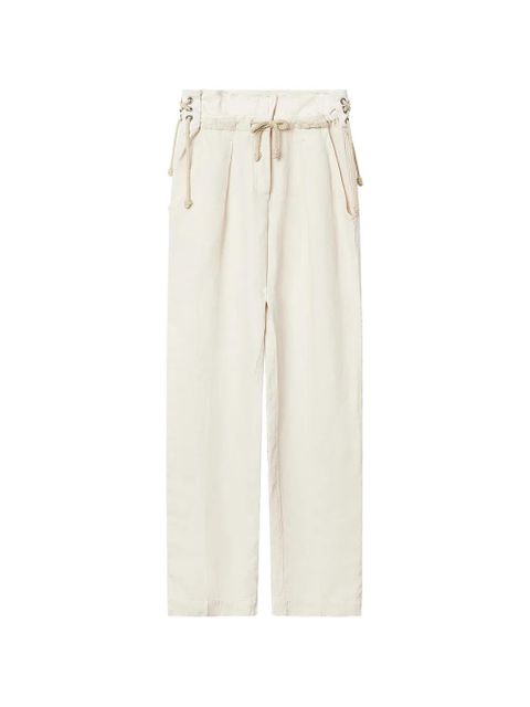 ISABEL MARANT Sharon drawstring trousers - Neutrals - zdjęcie produktu nr 1