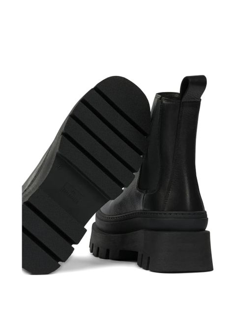 Copenhagen platform lug-sole boots - Black