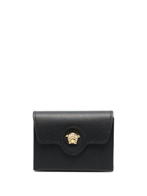 Versace La Medusa leather cardholder - Black - zdjęcie produktu nr 1