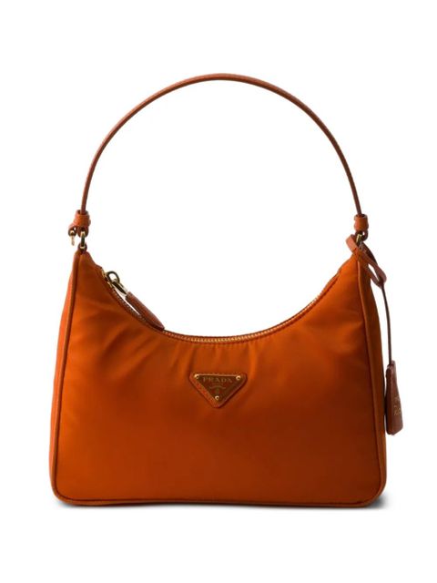 Prada mini Re-Edition 2005 zip tote bag - Orange - zdjęcie produktu nr 1