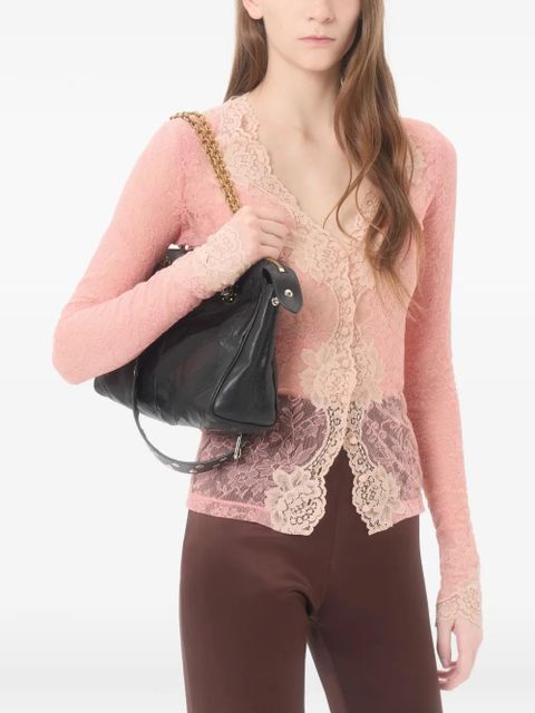 Valentino Garavani stretch lace cardigan - Pink