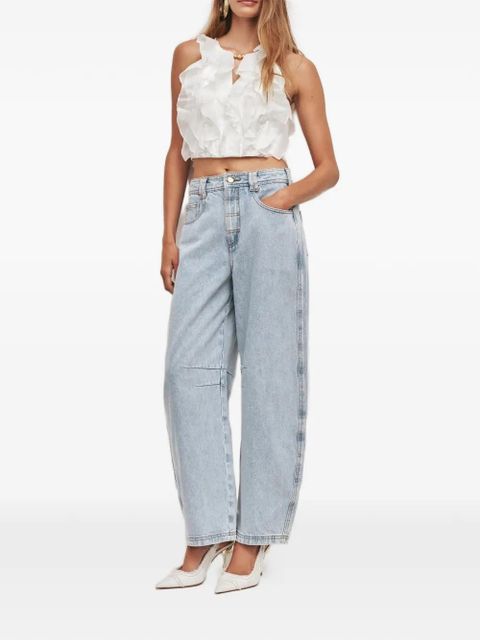 Aje Cleo ruffled top - White