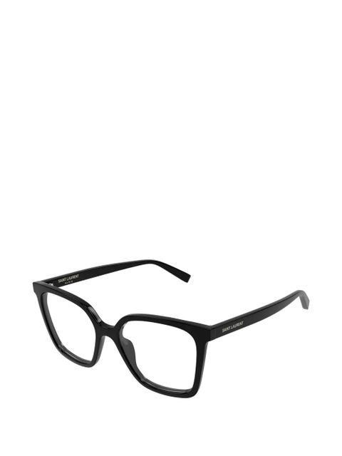 Saint Laurent Eyewear square-frame glasses - Black - zdjęcie produktu nr 2