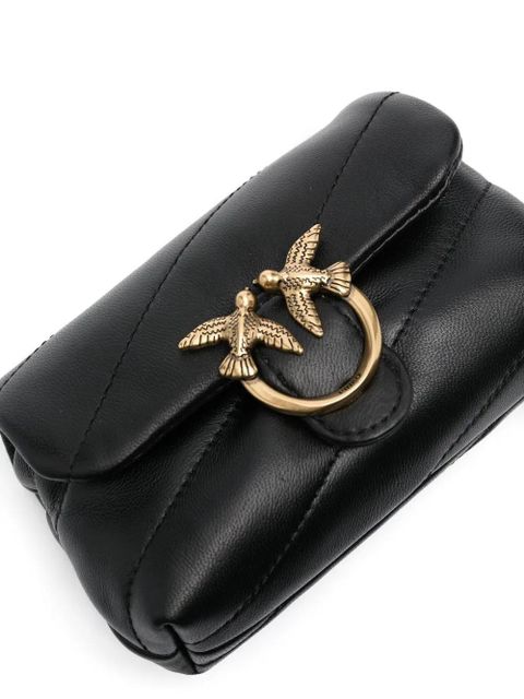 PINKO Love Micro Puff mini bag - Black