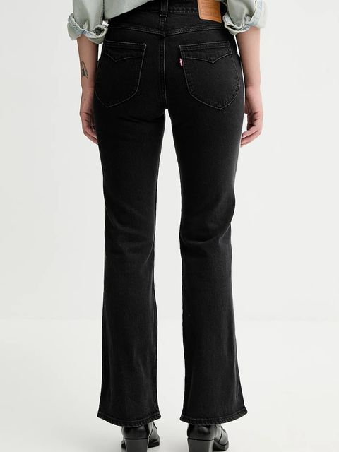 Levi's jeansy WEDGIE BOOT PIPING damskie high waist 003QB - zdjęcie produktu nr 2