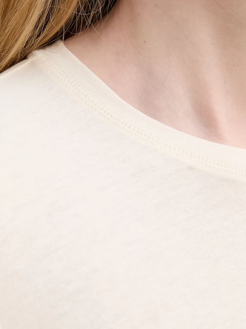 Marc O'Polo longsleeve bawełniany kolor beżowy 5000007488