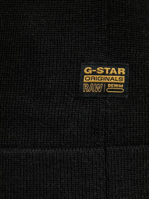 G-Star sweter wełniany 0 damski kolor czarny lekki D27712.B692