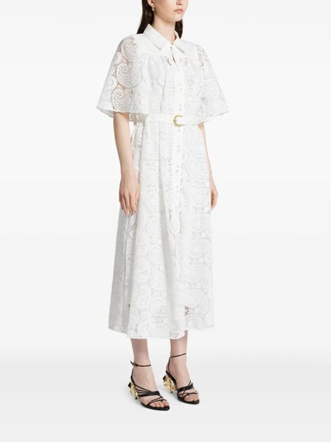 Aje lace-detailing midi dress - White - zdjęcie produktu nr 2