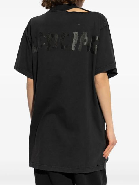 Balenciaga logo-print T-shirt - Black