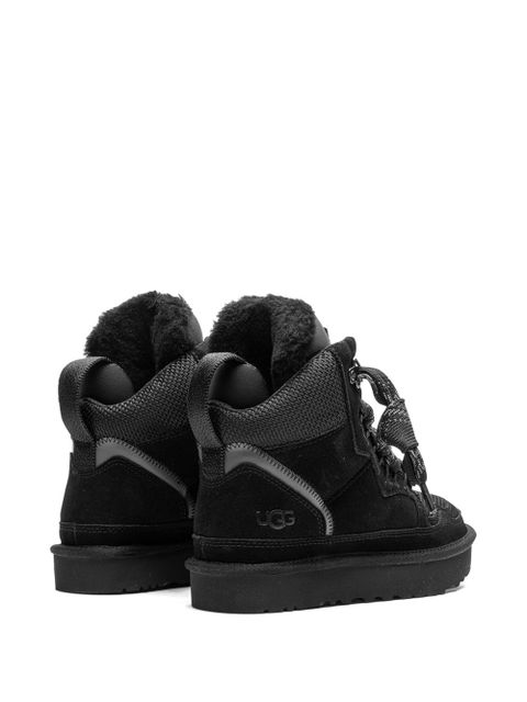 UGG Highmel lace-up suede sneakers - Black