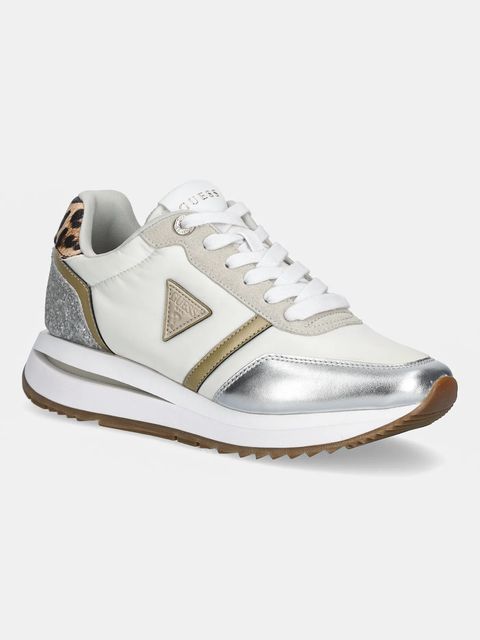 Guess sneakersy EAGAR2 damskie kolor beżowy FLP2EG PEL12 - zdjęcie produktu nr 1