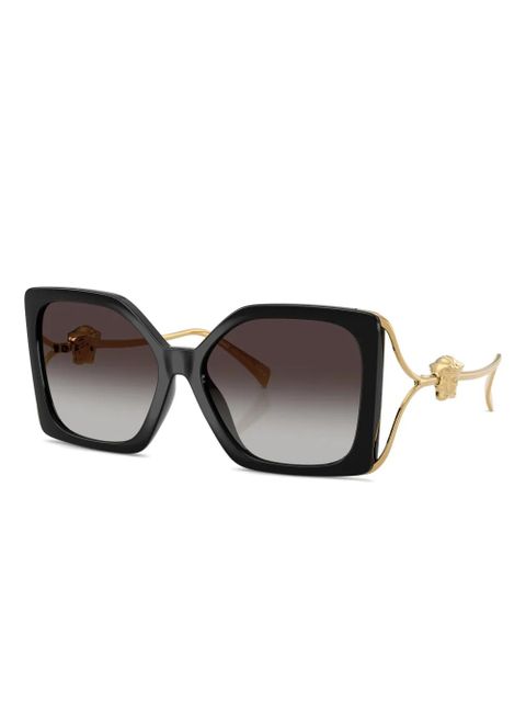Versace Eyewear square-frame medusa sunglasses - Black - zdjęcie produktu nr 2