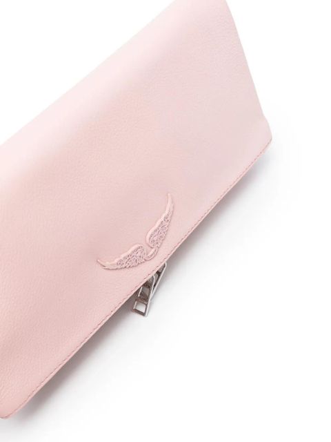 Zadig&Voltaire Rock leather crossbody bag - Pink