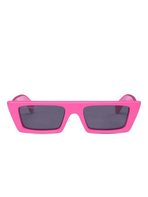 Off-White Marfa rectangle sunglasses - Pink - zdjęcie produktu nr 1