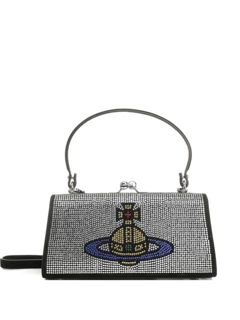 Vivienne Westwood Doll XL tote bag - Silver - zdjęcie produktu nr 1