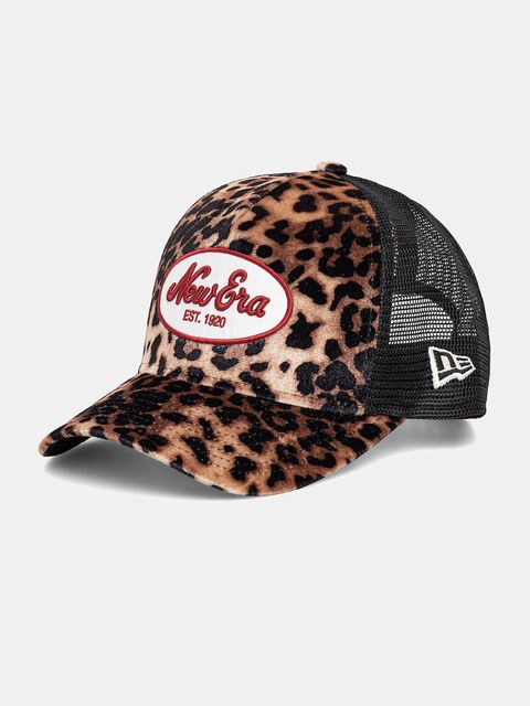 New Era czapka z daszkiem LEOPARD MC AF TRUCKER