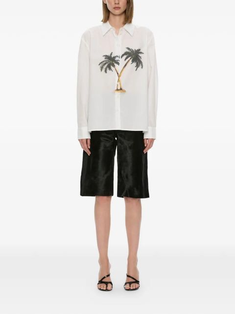 Christopher Esber Mirage Palm shirt - White