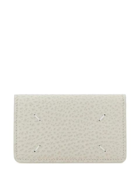 Maison Margiela stitch-detail card holder - White - zdjęcie produktu nr 1