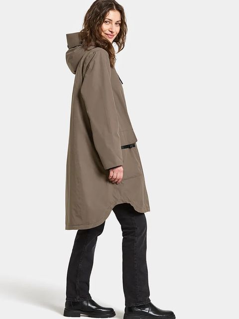 Didriksons parka AIKO kolor brązowy zimowa 505928