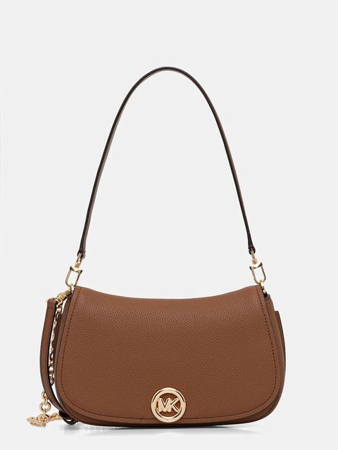 MICHAEL Michael Kors torebka skórzana kolor brązowy 30R6GY5S2L - zdjęcie produktu nr 1