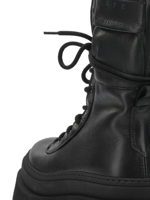 Copenhagen leather boots - Black