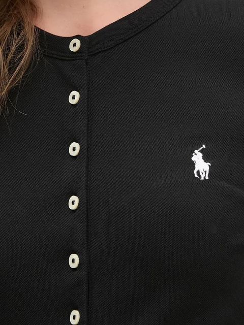 Polo Ralph Lauren longsleeve damski kolor czarny 211941175