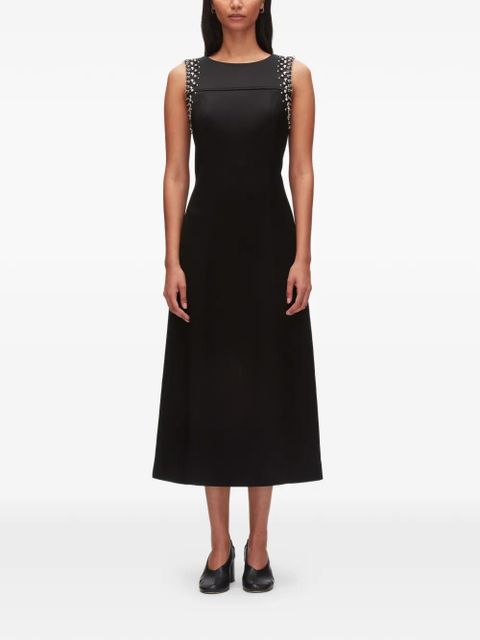 3.1 Phillip Lim embellished sleeveless midi dress - Black - zdjęcie produktu nr 2